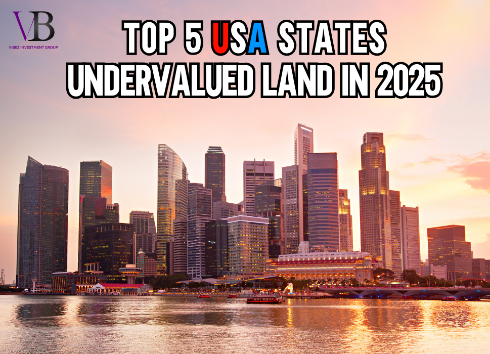 Top 5 USA States with Undervalued Land in 2025